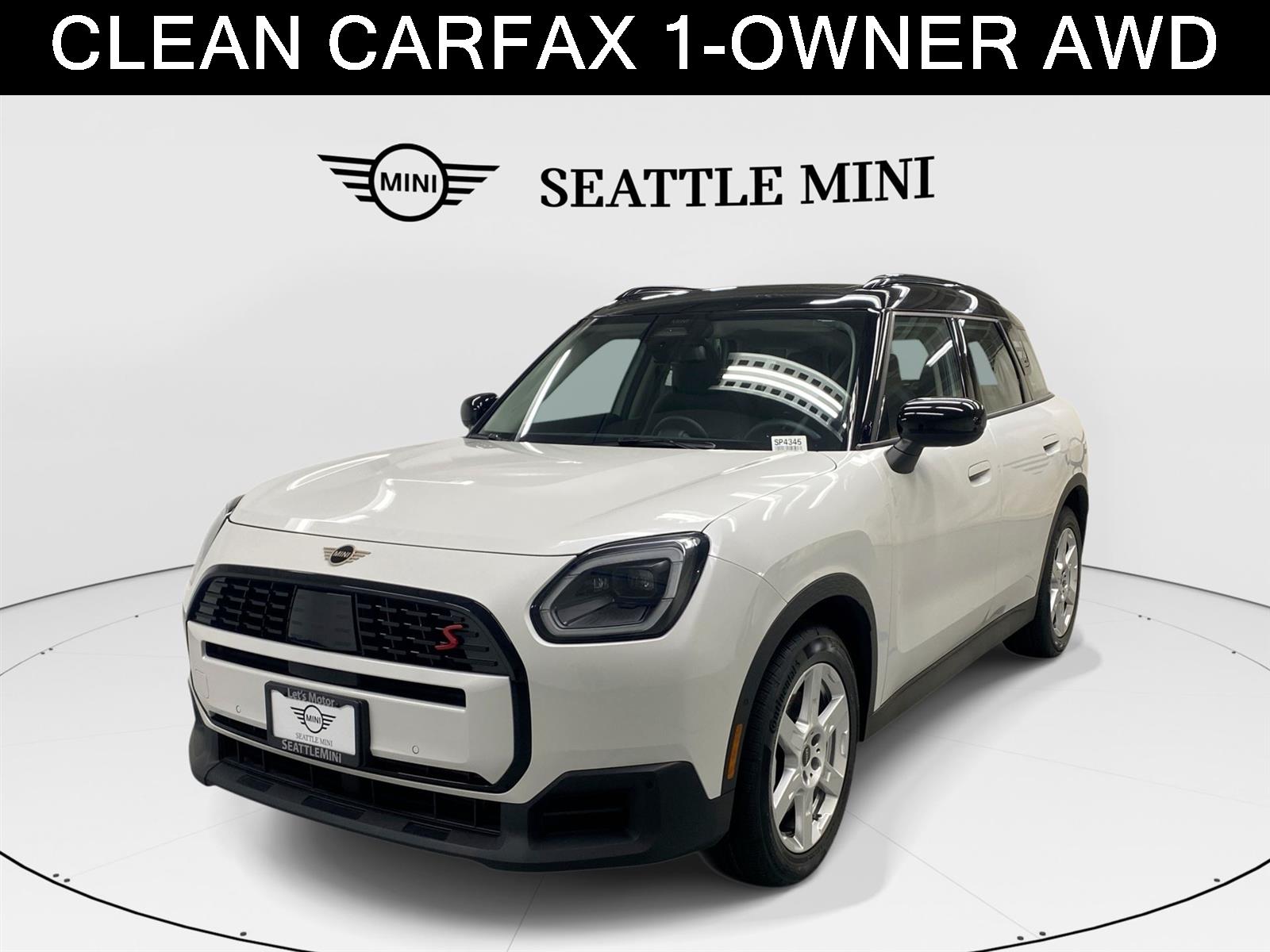 Nanuq White Metallic 2025 MINI Countryman SUV / Crossover All-Wheel Drive 7-Speed Automatic