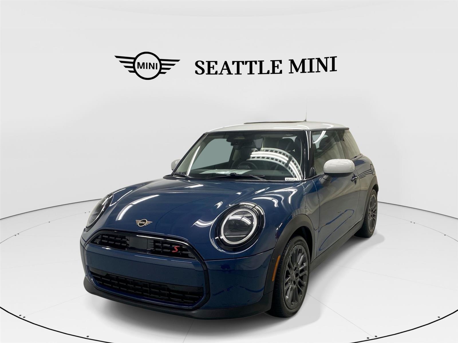 Indigo Sunset Blue Metallic 2025 MINI Cooper Hatchback Front-Wheel Drive 7-Speed Automatic