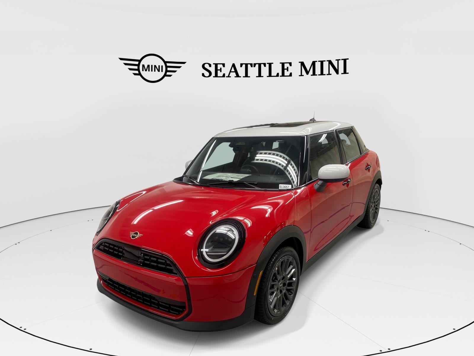 Chili Red II 2026 MINI Cooper Hatchback Front-Wheel Drive 7-Speed Automatic