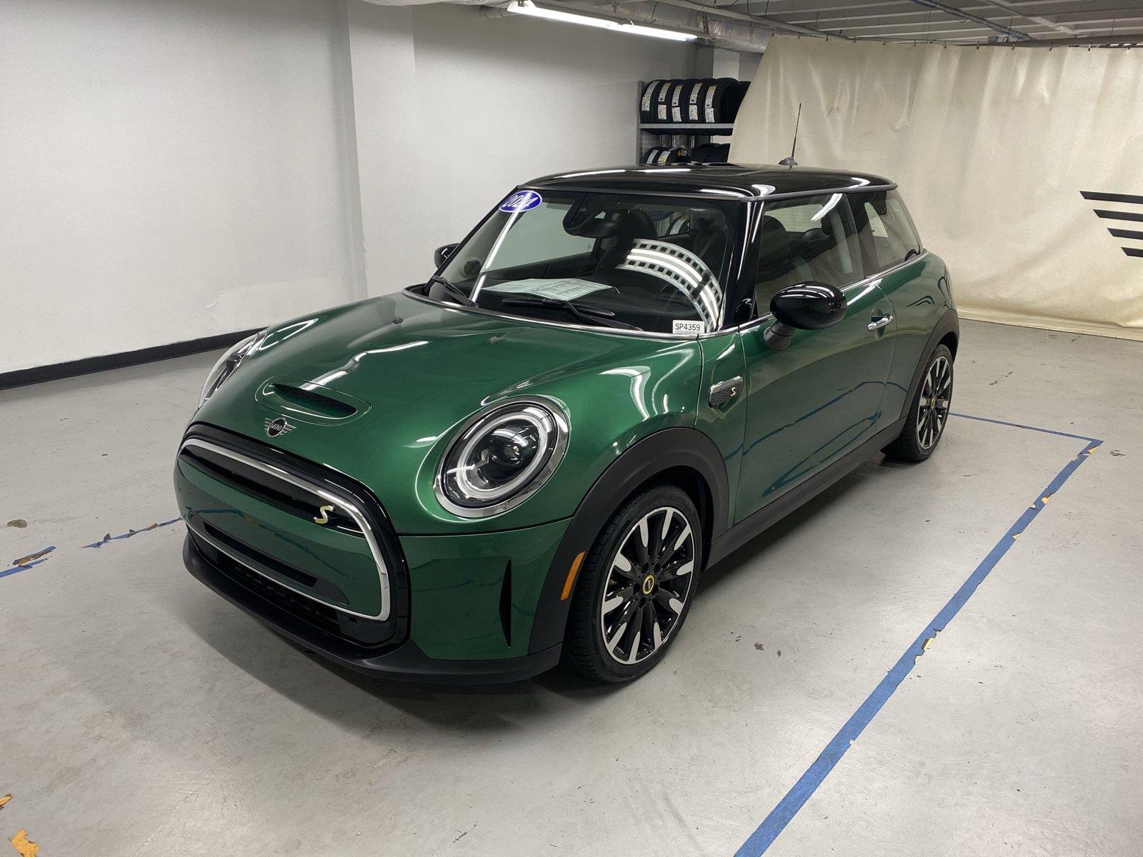 British Racing Green IV Metallic 2024 MINI Cooper Hatchback Front-Wheel Drive 1-Speed Automatic