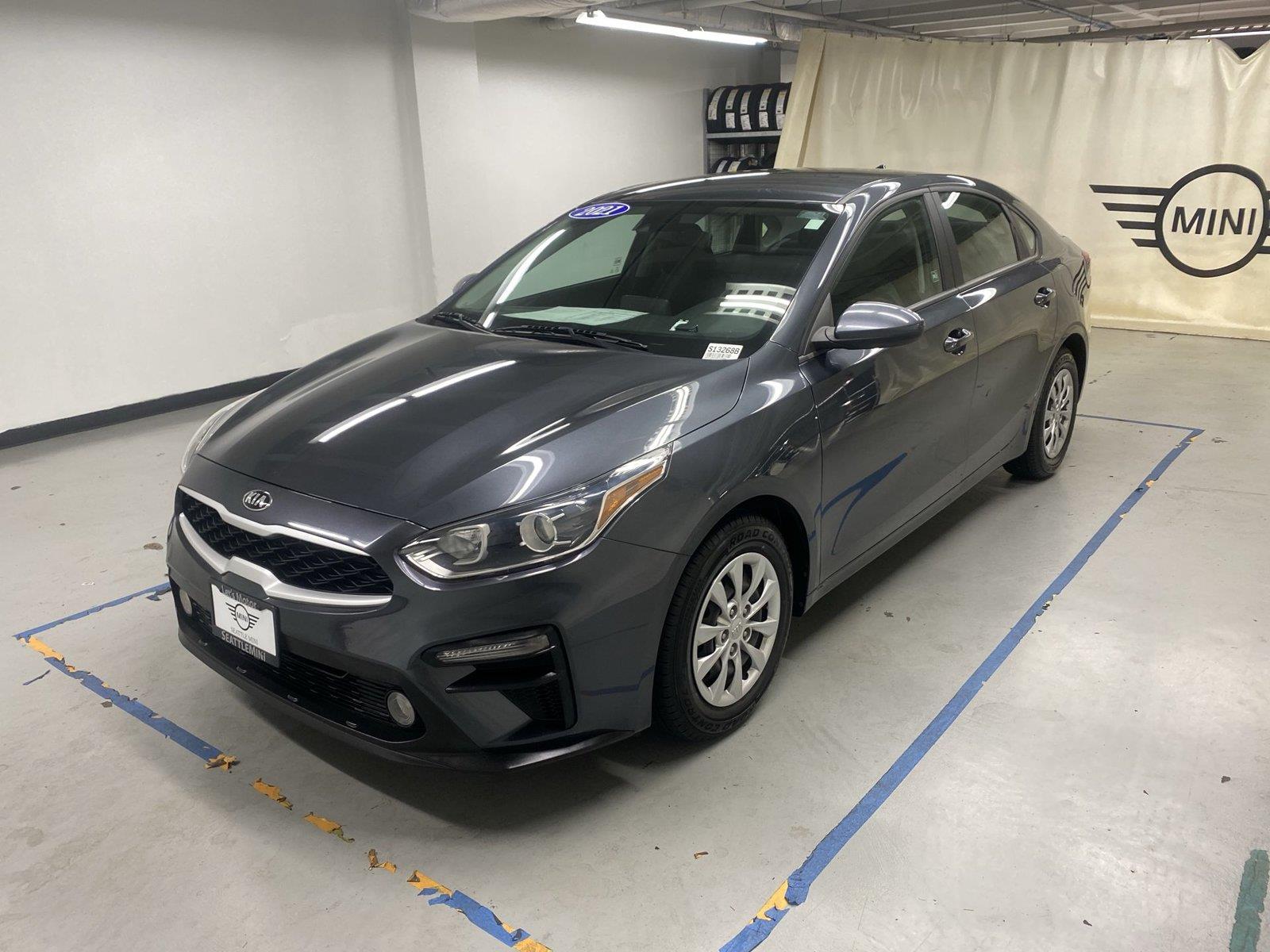 Gravity Gray 2021 Kia Forte Sedan Front-Wheel Drive Automatic