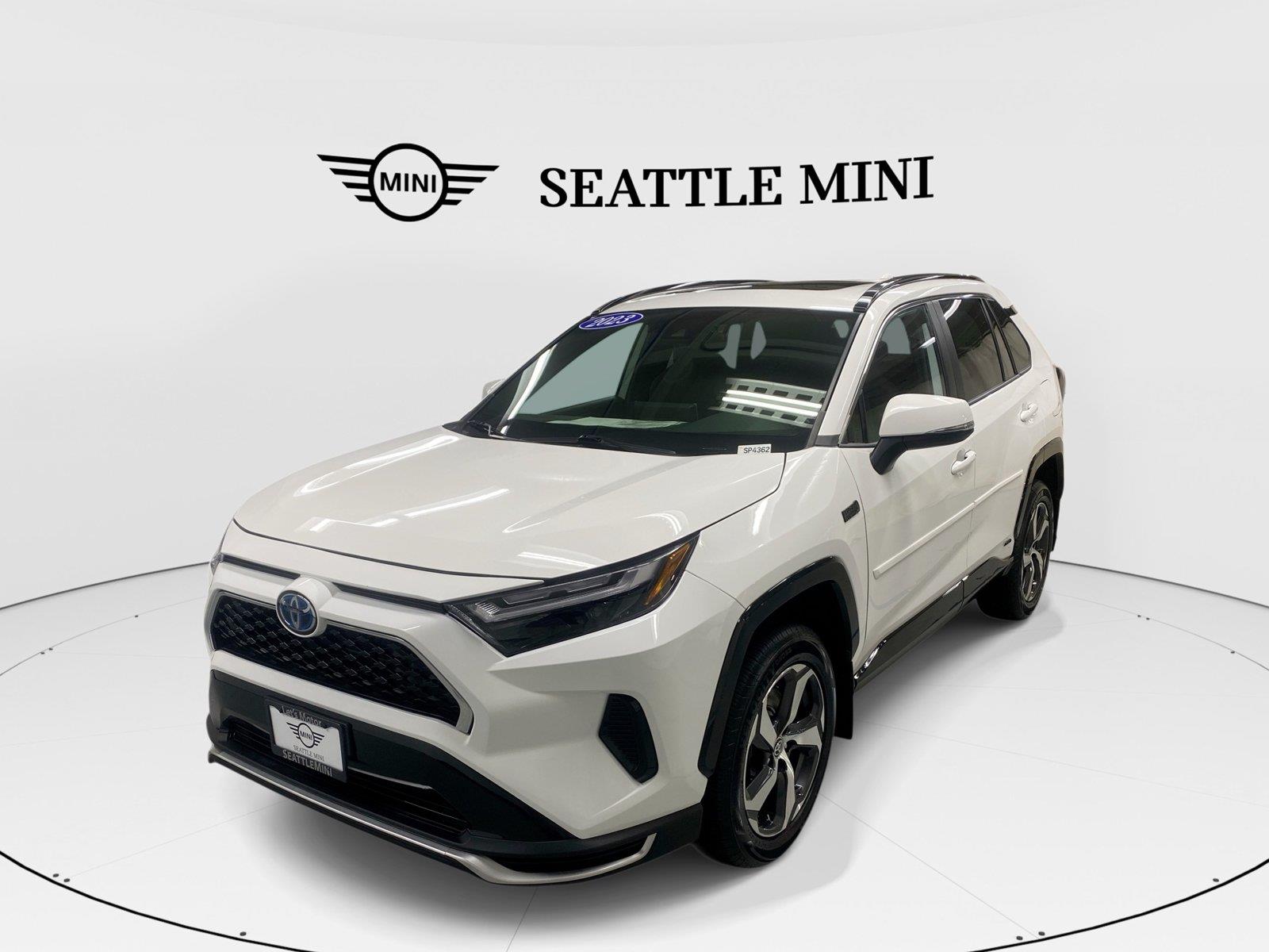 Ice Cap 2023 Toyota RAV4 Prime SUV / Crossover All-Wheel Drive Continuously Variable Transmission