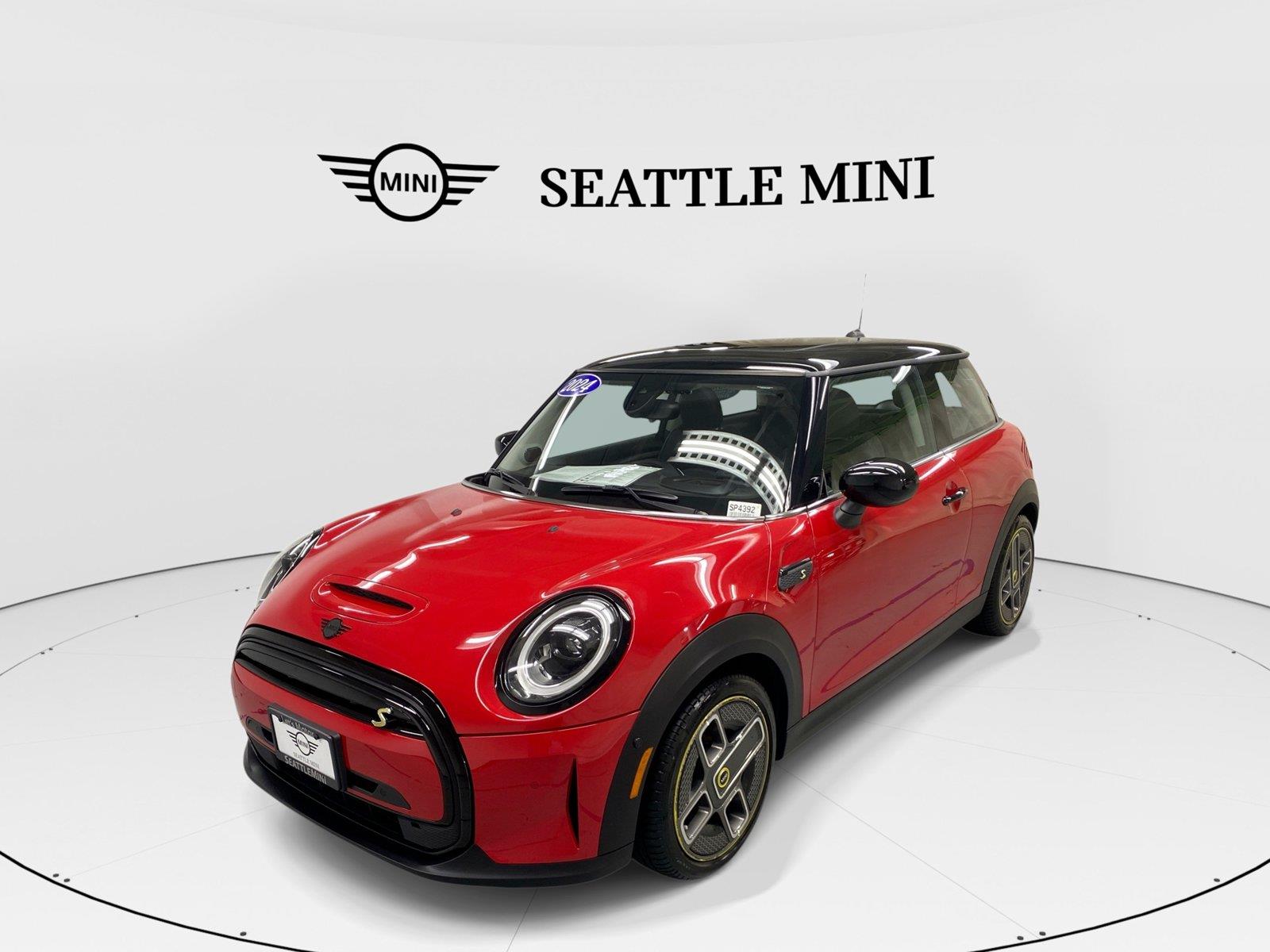 Chili Red 2024 MINI Cooper Hatchback Front-Wheel Drive 1-Speed Automatic