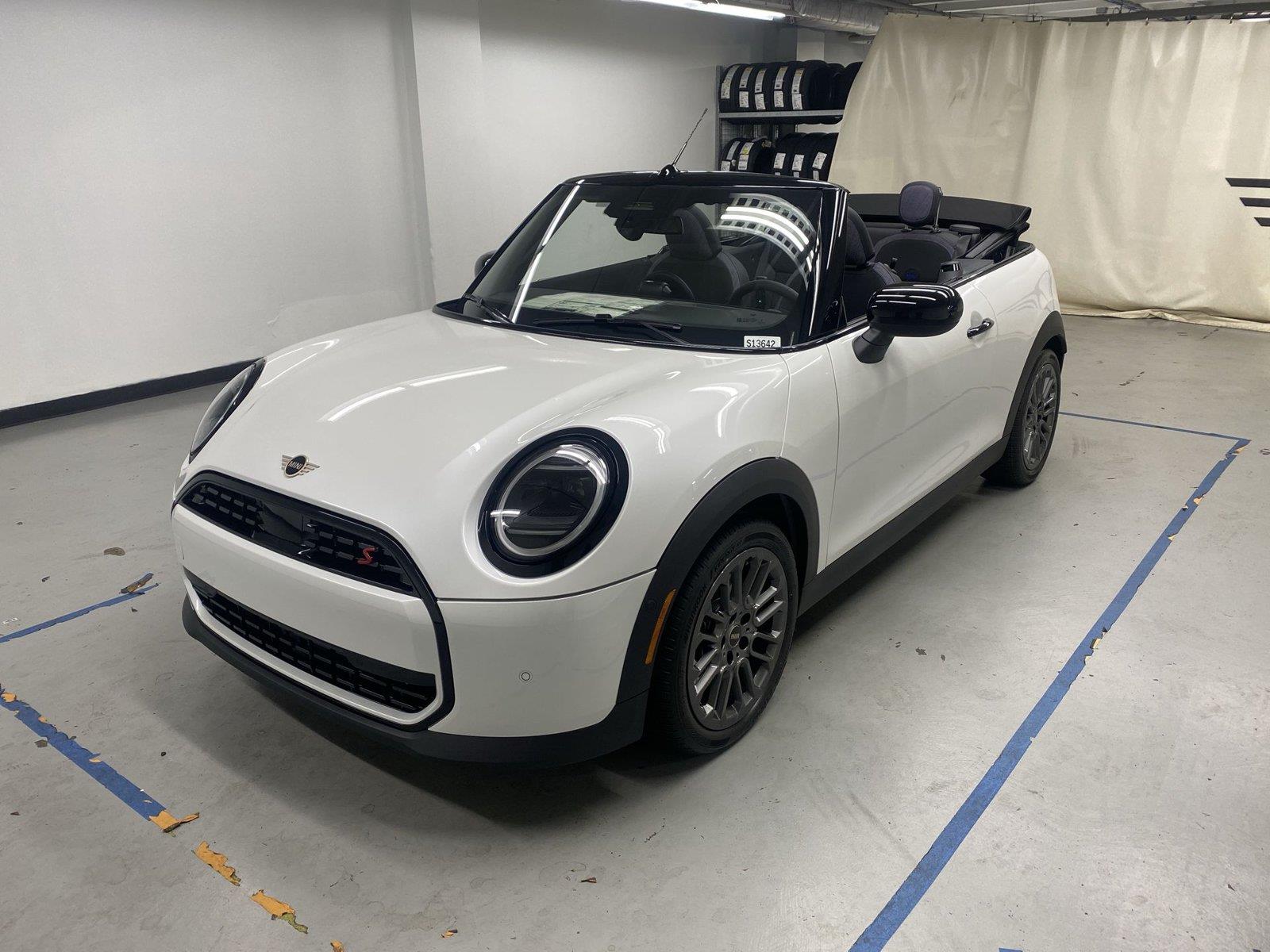 Nanuq White Metallic 2026 MINI Cooper Convertible Front-Wheel Drive 7-Speed Automatic