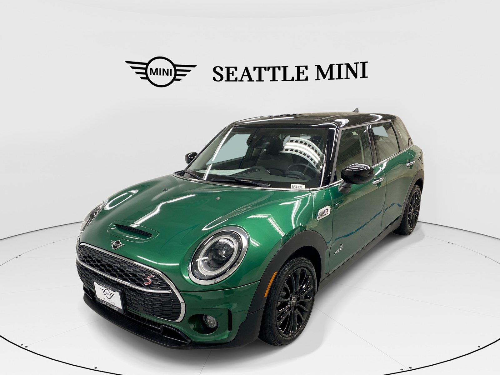 British Racing Green IV Metallic 2024 MINI Cooper Clubman Wagon All-Wheel Drive 8-Speed Automatic