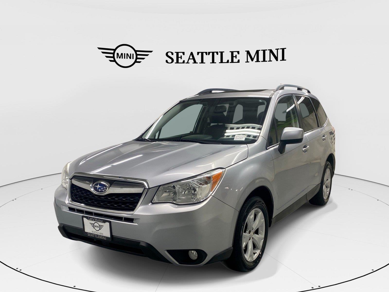 Ice Silver Metallic 2015 Subaru Forester SUV / Crossover All-Wheel Drive Continuously Variable Transmission