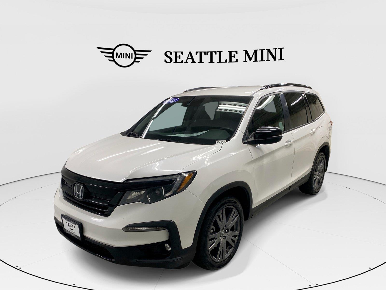 Platinum White Pearl 2022 Honda Pilot SUV / Crossover All-Wheel Drive 9-Speed Automatic