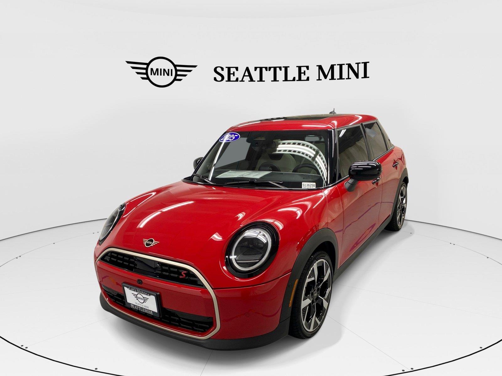 Chili Red II 2025 MINI Cooper Hatchback Front-Wheel Drive 7-Speed Automatic