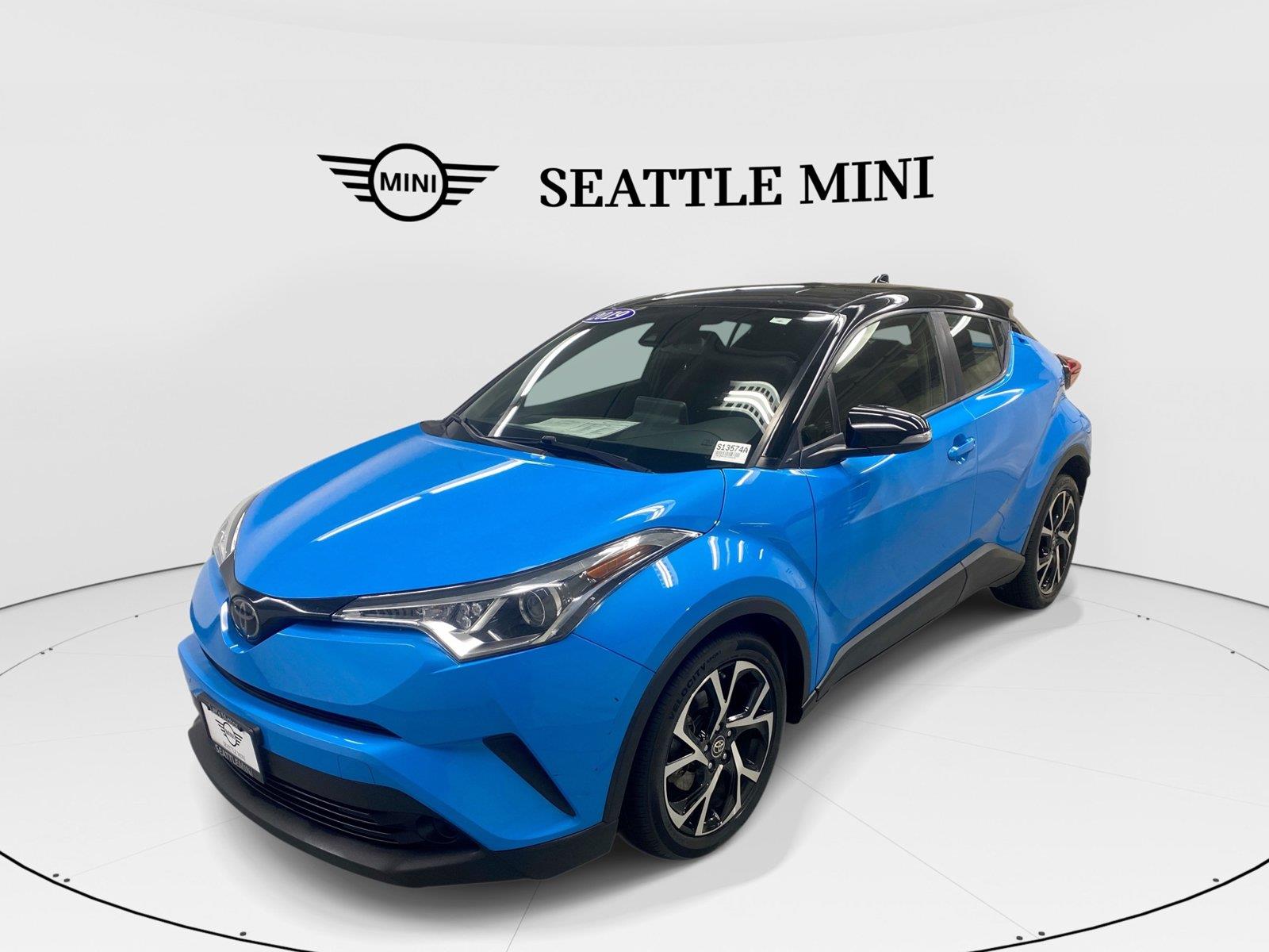 Blue Flame w/Black Roof 2019 Toyota C-HR SUV / Crossover Front-Wheel Drive Continuously Variable Transmission