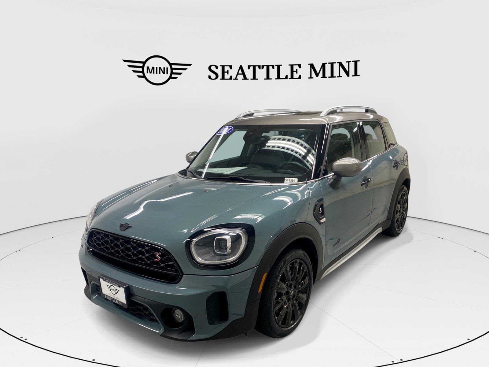 Sage Green Metallic 2024 MINI Countryman SUV / Crossover All-Wheel Drive 8-Speed Automatic