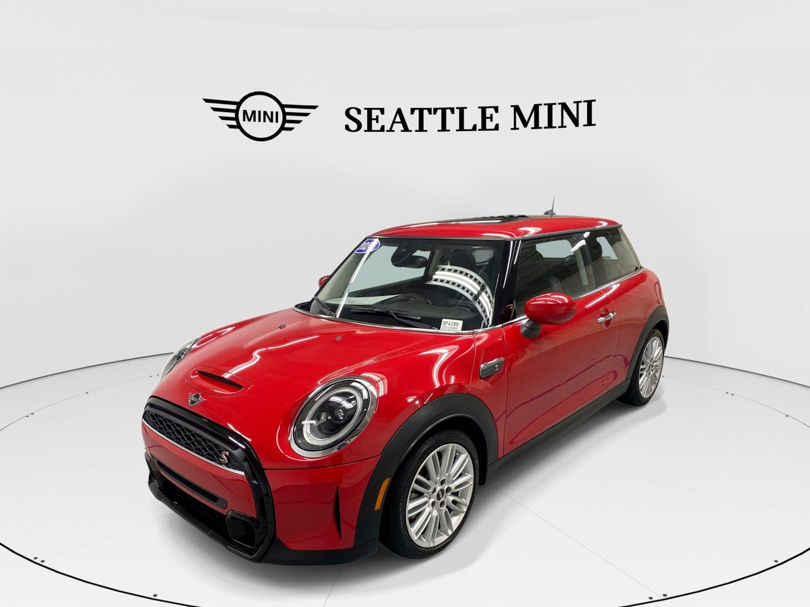 Chili Red 2024 MINI Cooper Hatchback Front-Wheel Drive 7-Speed Automatic