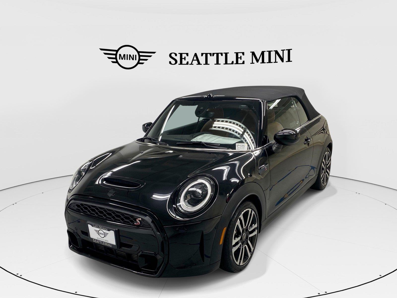 Midnight Black II 2024 MINI Cooper Convertible Front-Wheel Drive Automatic