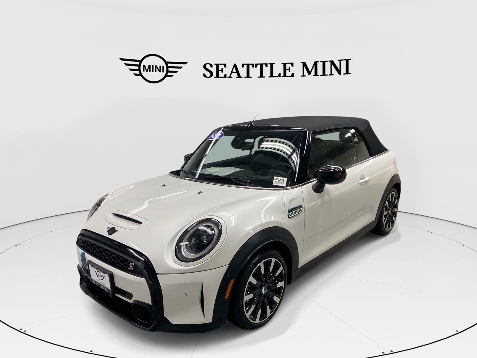 Nanuq White Metallic 2024 MINI Cooper Convertible Front-Wheel Drive 7-Speed Dual Clutch