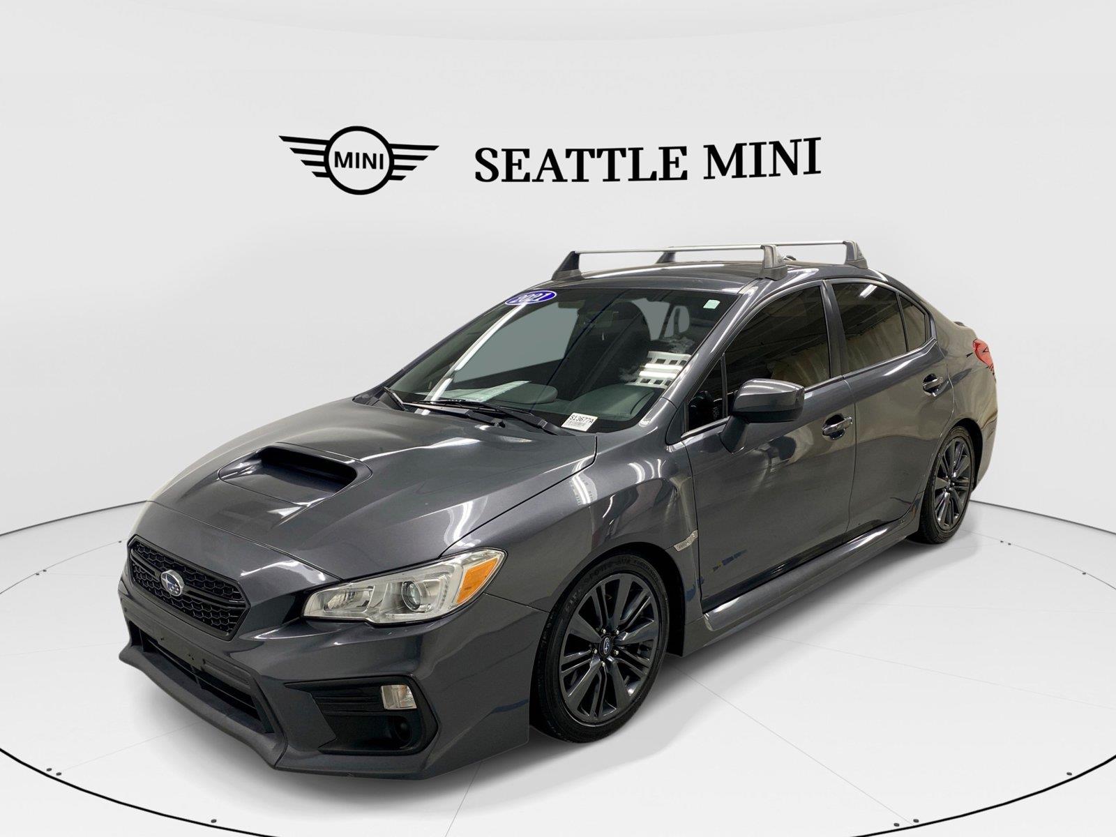 Magnetite Gray Metallic 2021 Subaru WRX Sedan All-Wheel Drive 6-Speed Manual