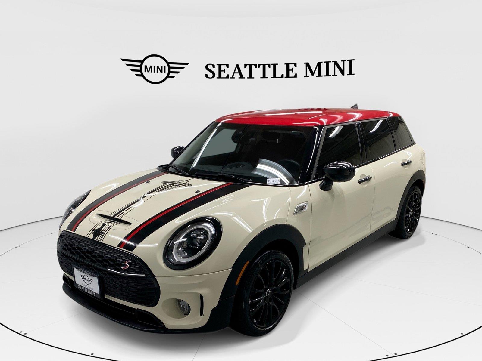 Pepper White 2023 MINI Cooper Clubman Wagon All-Wheel Drive 8-Speed Automatic