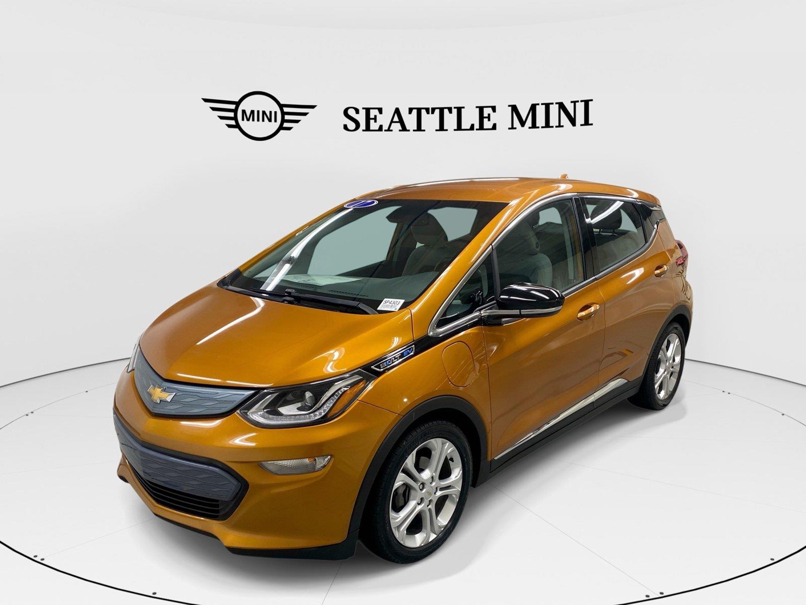 Orange Burst Metallic 2017 Chevrolet Bolt EV Hatchback Front-Wheel Drive Automatic