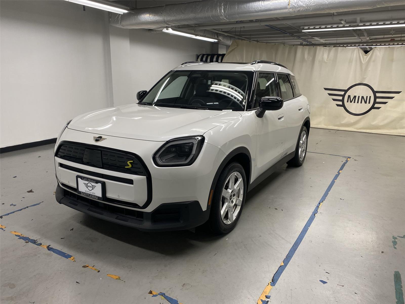 Nanuq White Metallic 2025 MINI Countryman SUV / Crossover All-Wheel Drive 1-Speed Automatic