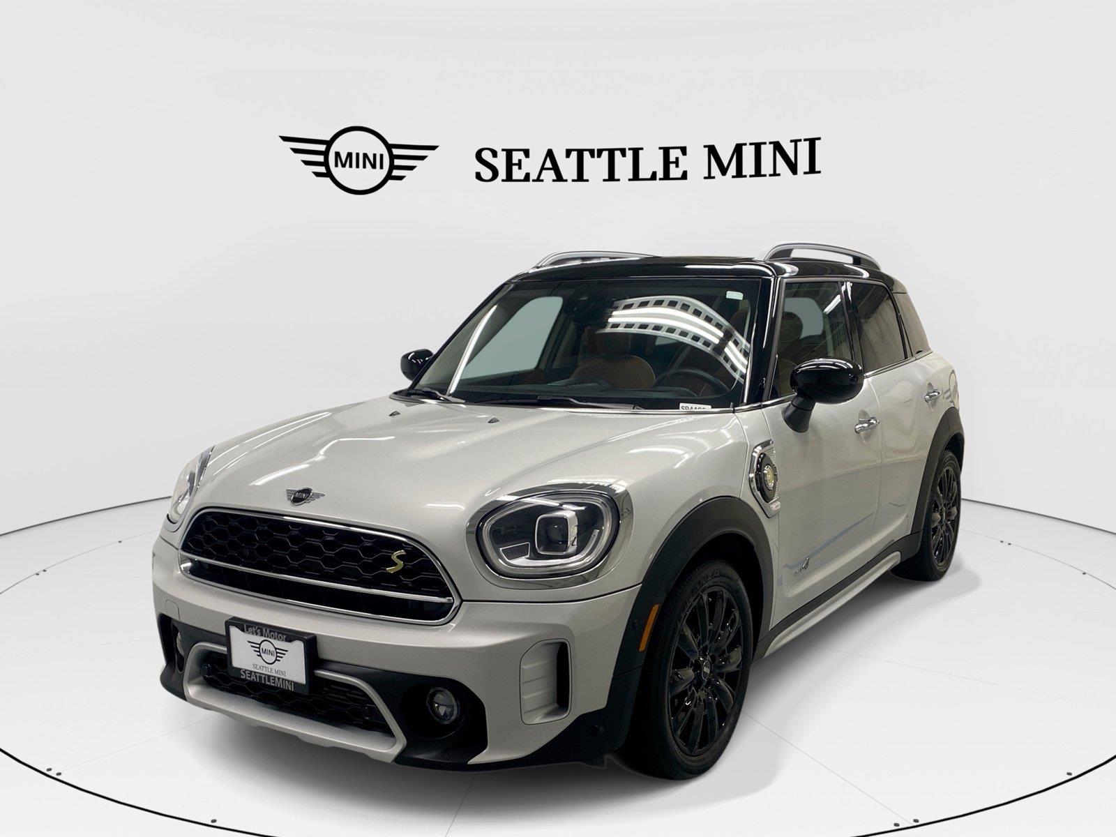 White Silver Metallic 2022 MINI Countryman Hybrid Plug-in SUV / Crossover All-Wheel Drive 6-Speed Automatic