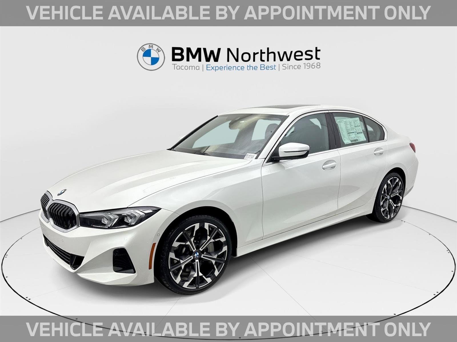 Mineral White Metallic 2026 BMW 3 Series Sedan All-Wheel Drive 8-Speed Automatic