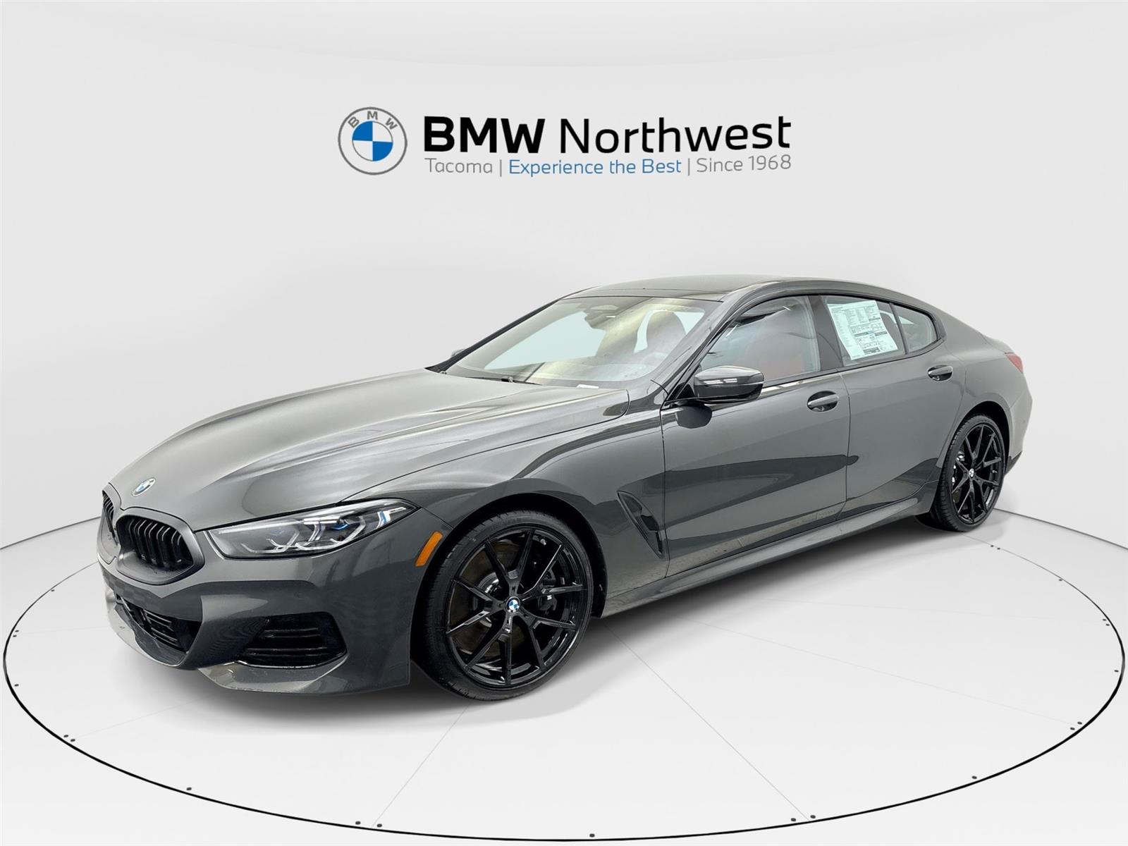 Gray (Dravit Grey Metallic) 2026 BMW 8 Series Coupe All-Wheel Drive 8-Speed Automatic