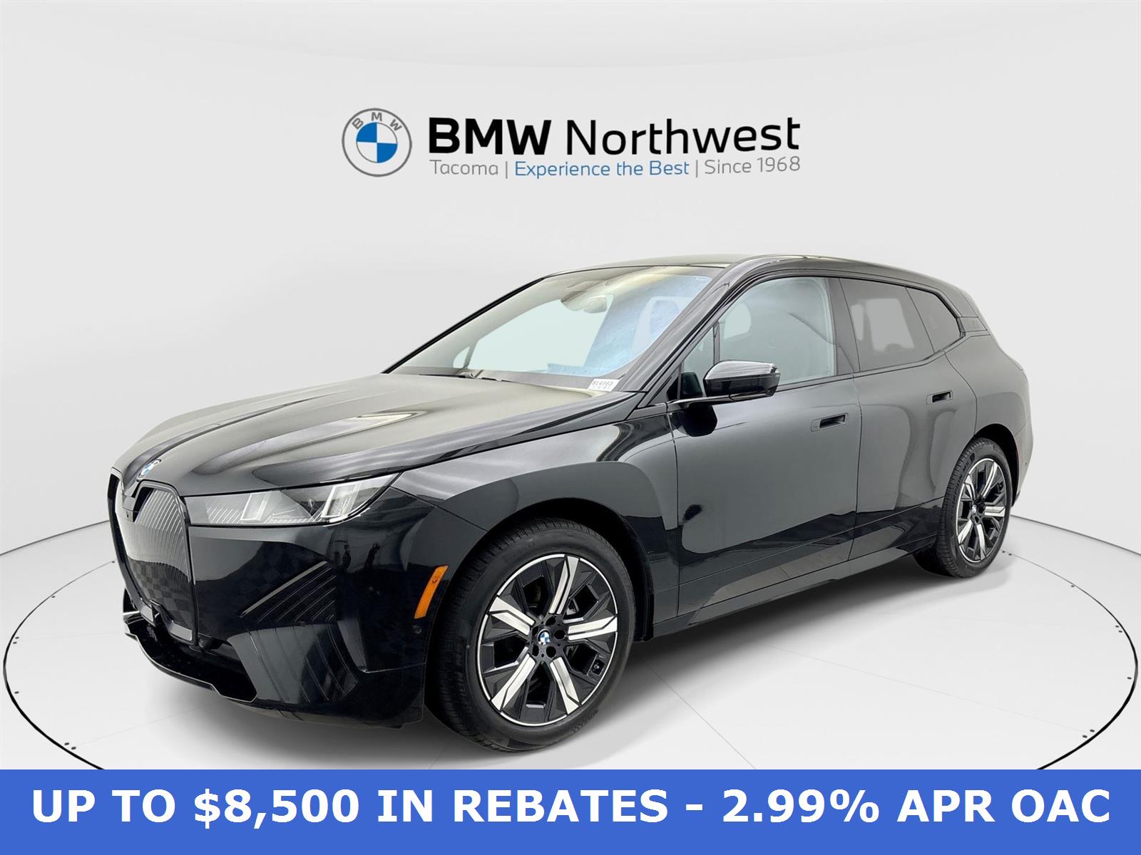 Black Sapphire Metallic 2026 BMW iX SUV / Crossover All-Wheel Drive 1-Speed Automatic