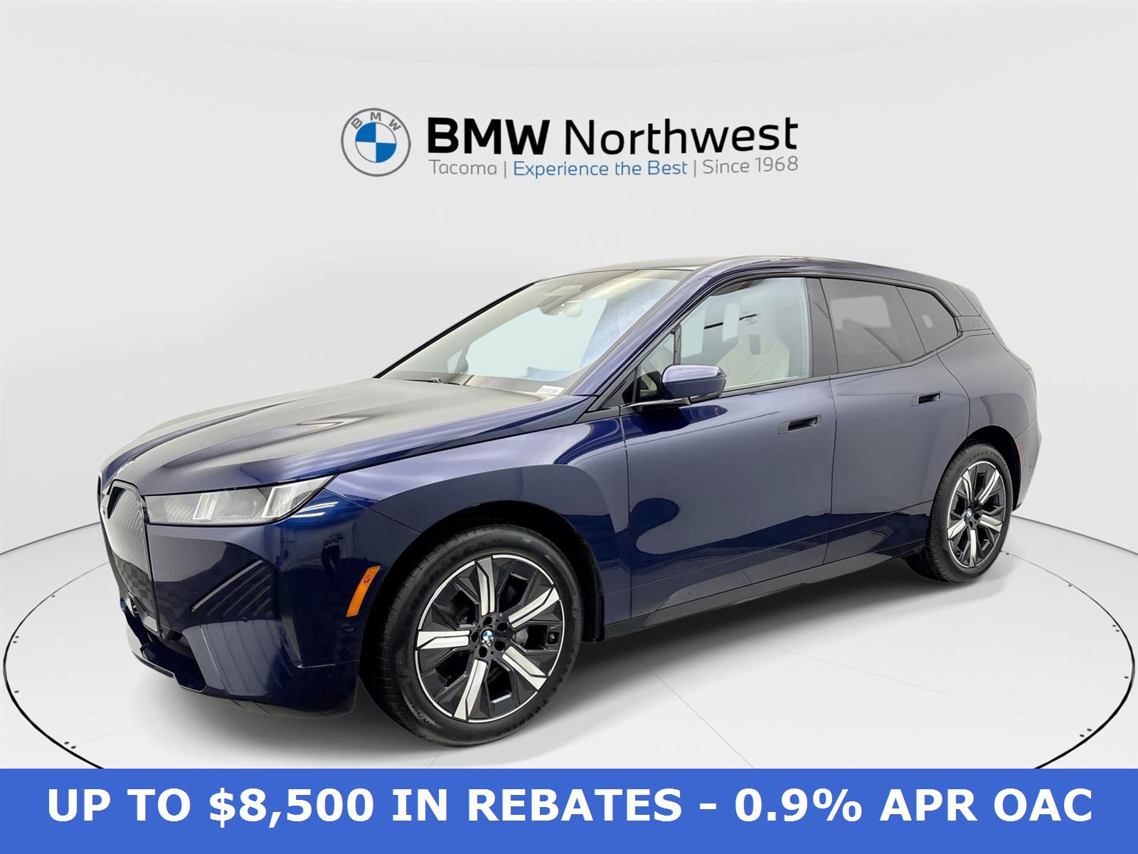 Tanzanite Blue II Metallic 2026 BMW iX xDrive45 SUV / Crossover All-Wheel Drive 1-Speed Automatic