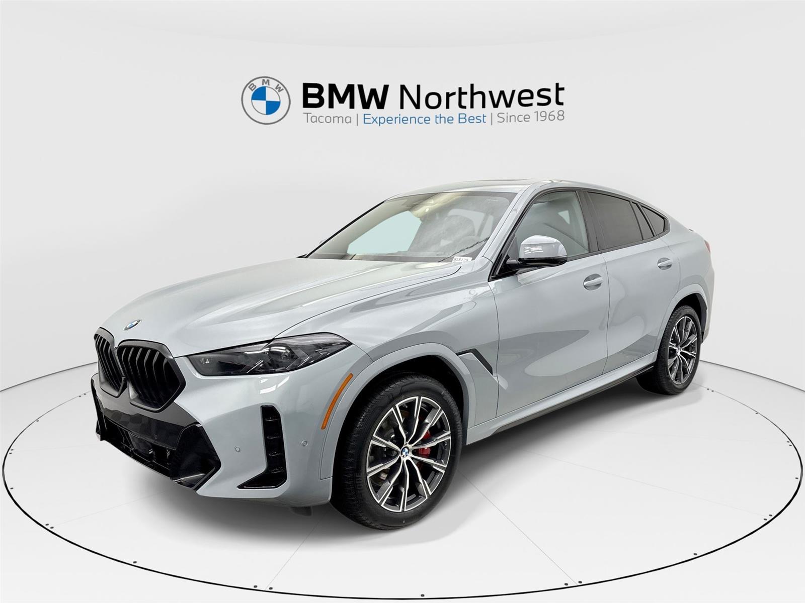 Gray (Brooklyn Grey Metallic) 2026 BMW X6 SUV / Crossover All-Wheel Drive 8-Speed Automatic