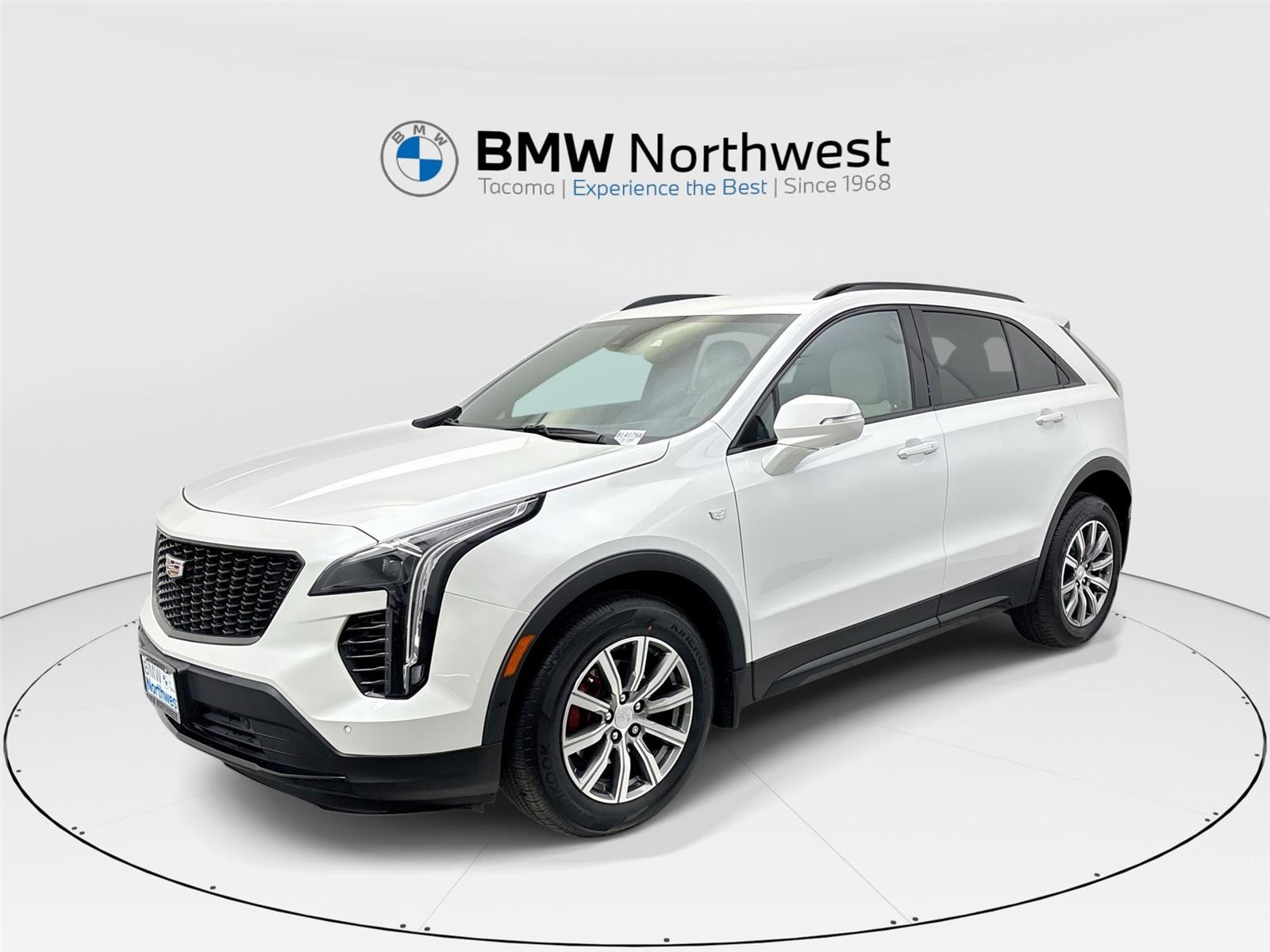 Crystal White Tricoat 2021 Cadillac XT4 Sport AWD SUV / Crossover Four-Wheel Drive 9-Speed Automatic