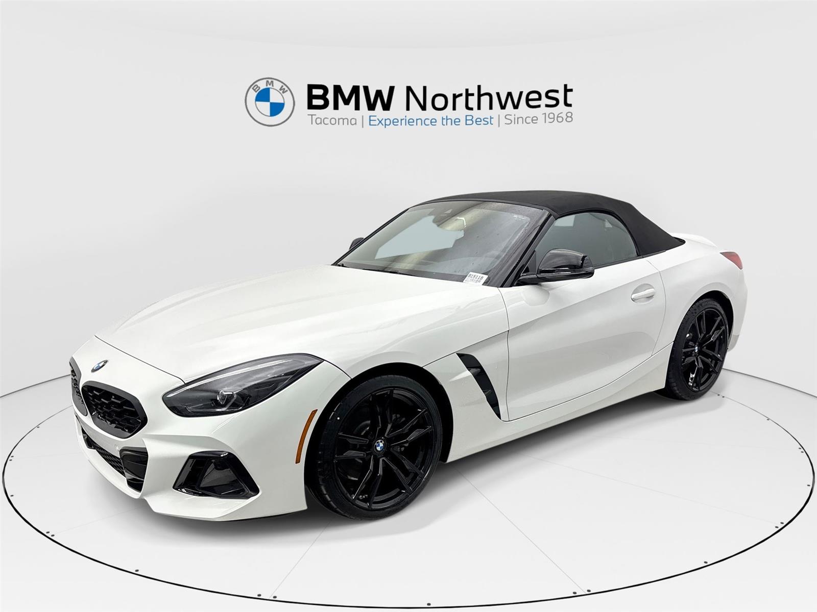 Alpine White 2026 BMW Z4 Convertible Rear-Wheel Drive 8-Speed Automatic