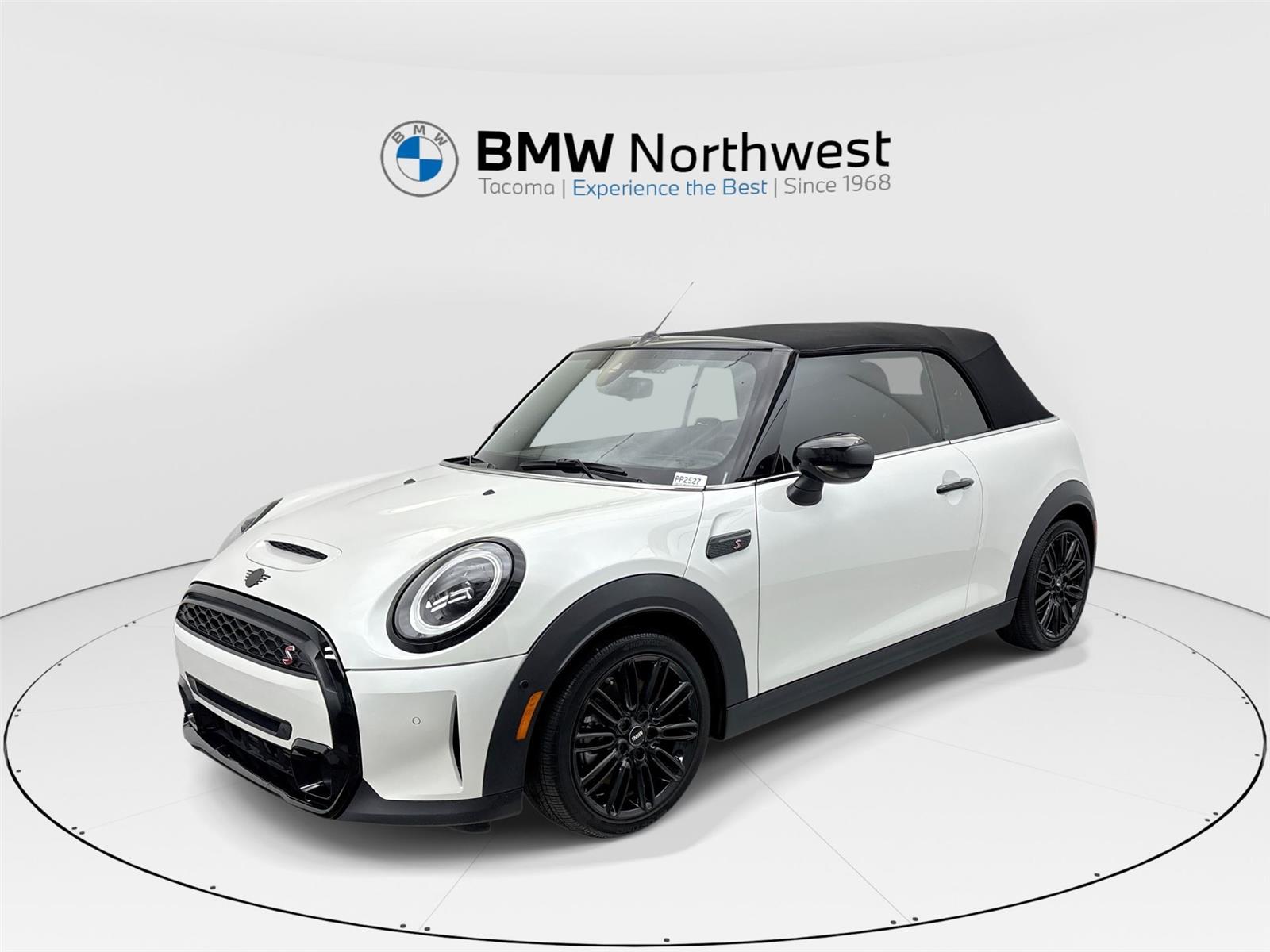 Nanuq White Metallic 2024 MINI Cooper S Convertible FWD Convertible Front-Wheel Drive Automatic