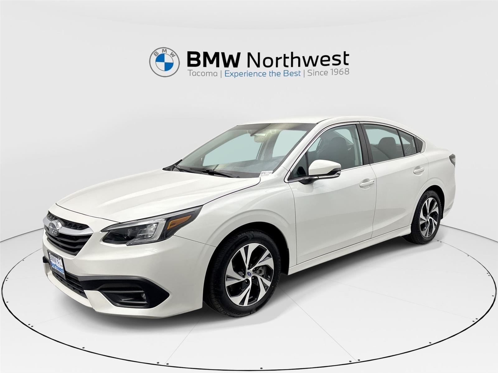Crystal White Pearl 2020 Subaru Legacy 2.5i Premium AWD Sedan All-Wheel Drive Continuously Variable Transmission