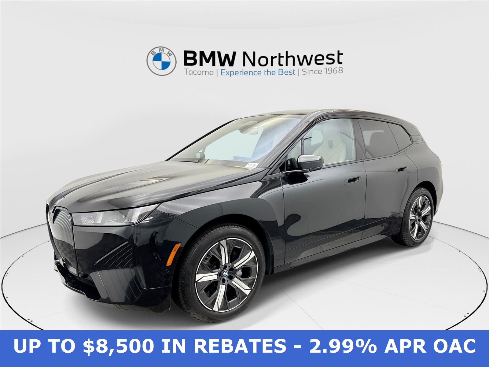Black Sapphire Metallic 2026 BMW iX SUV / Crossover All-Wheel Drive 1-Speed Automatic