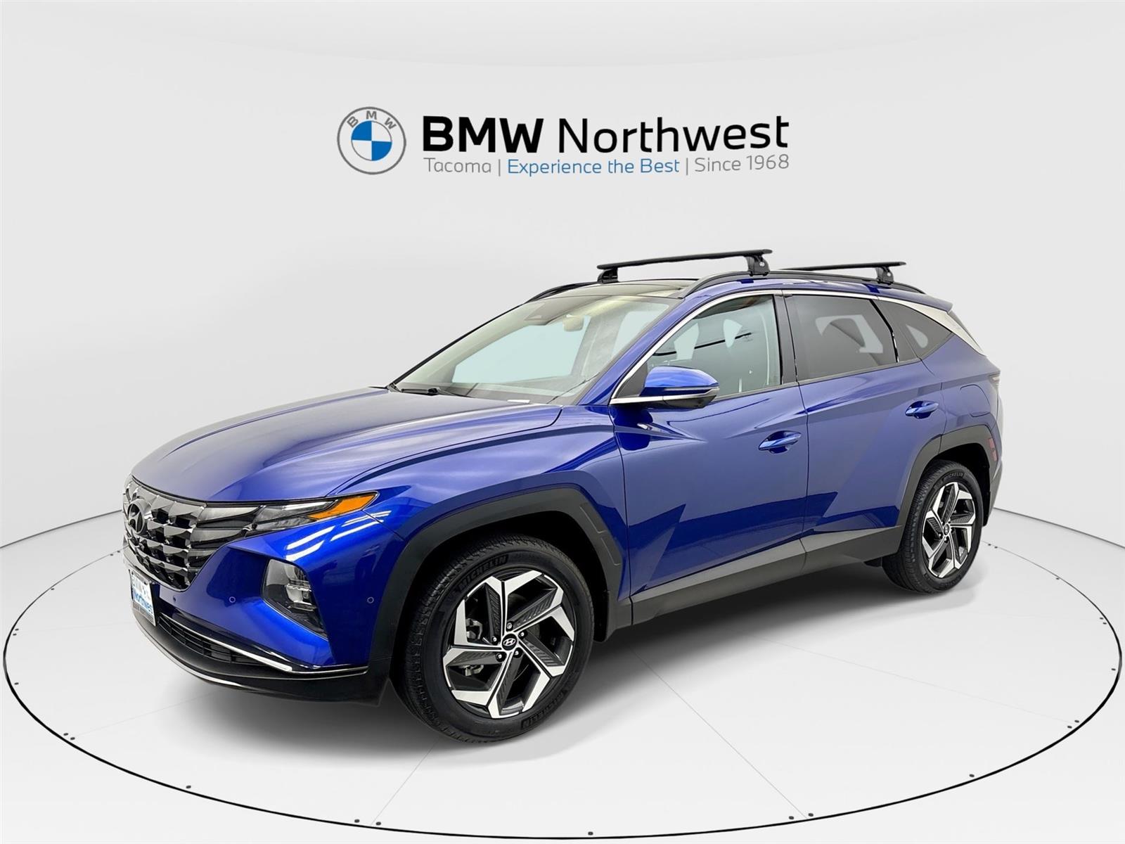 Intense Blue 2022 Hyundai Tucson Limited AWD SUV / Crossover All-Wheel Drive 8-Speed Automatic