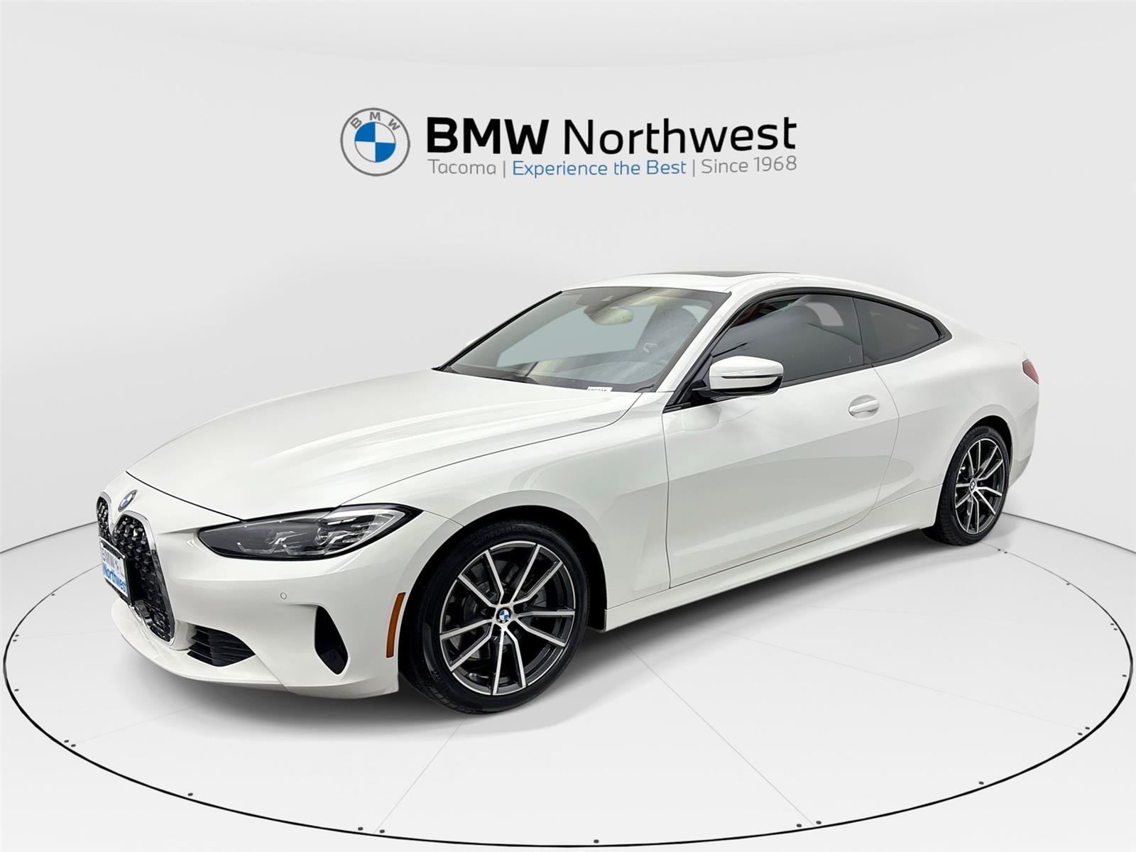 Alpine White 2021 BMW 4 Series 430i Coupe RWD Coupe Rear-Wheel Drive 8-Speed Automatic