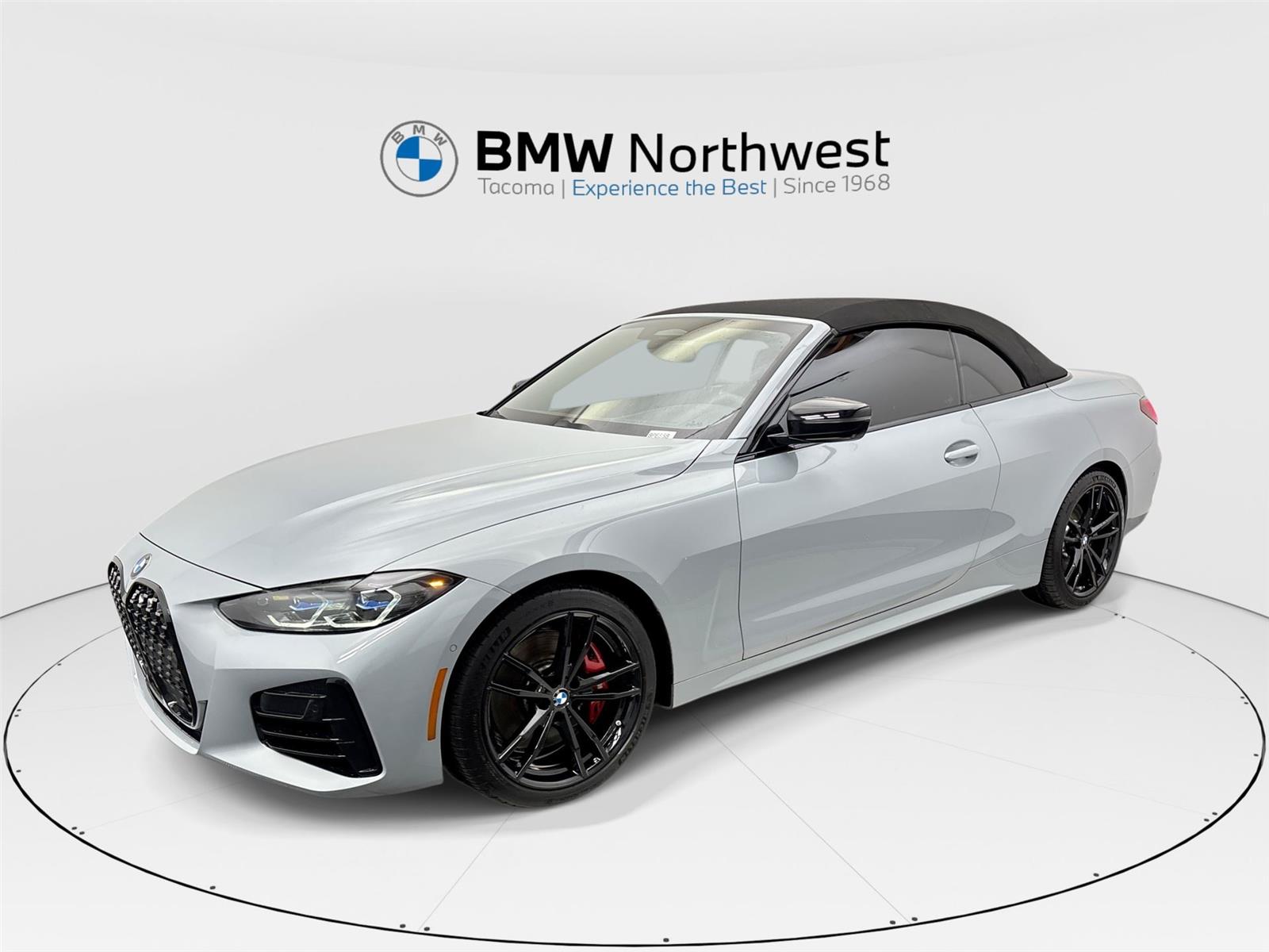 Gray (Brooklyn Grey Metallic) 2022 BMW 4 Series M440i Convertible xDrive Convertible All-Wheel Drive 8-Speed Automatic