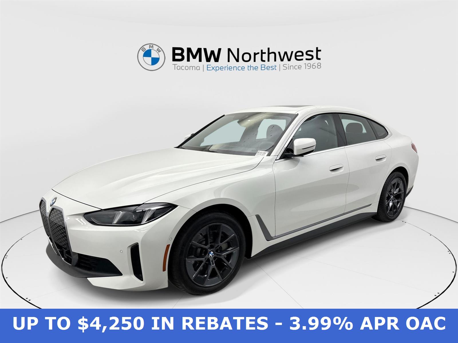 Alpine White 2026 BMW i4 Sedan All-Wheel Drive 1-Speed Automatic
