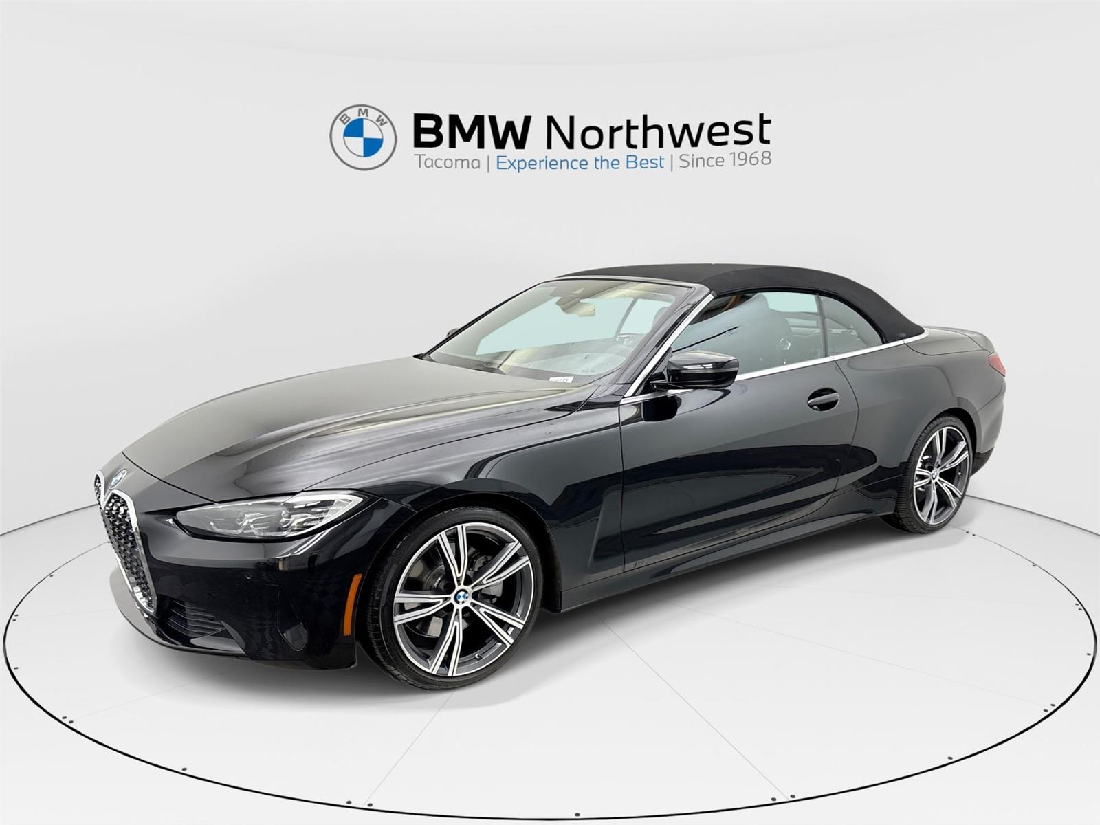 Black Sapphire Metallic 2023 BMW 4 Series 430i Convertible RWD Convertible Rear-Wheel Drive 8-Speed Automatic