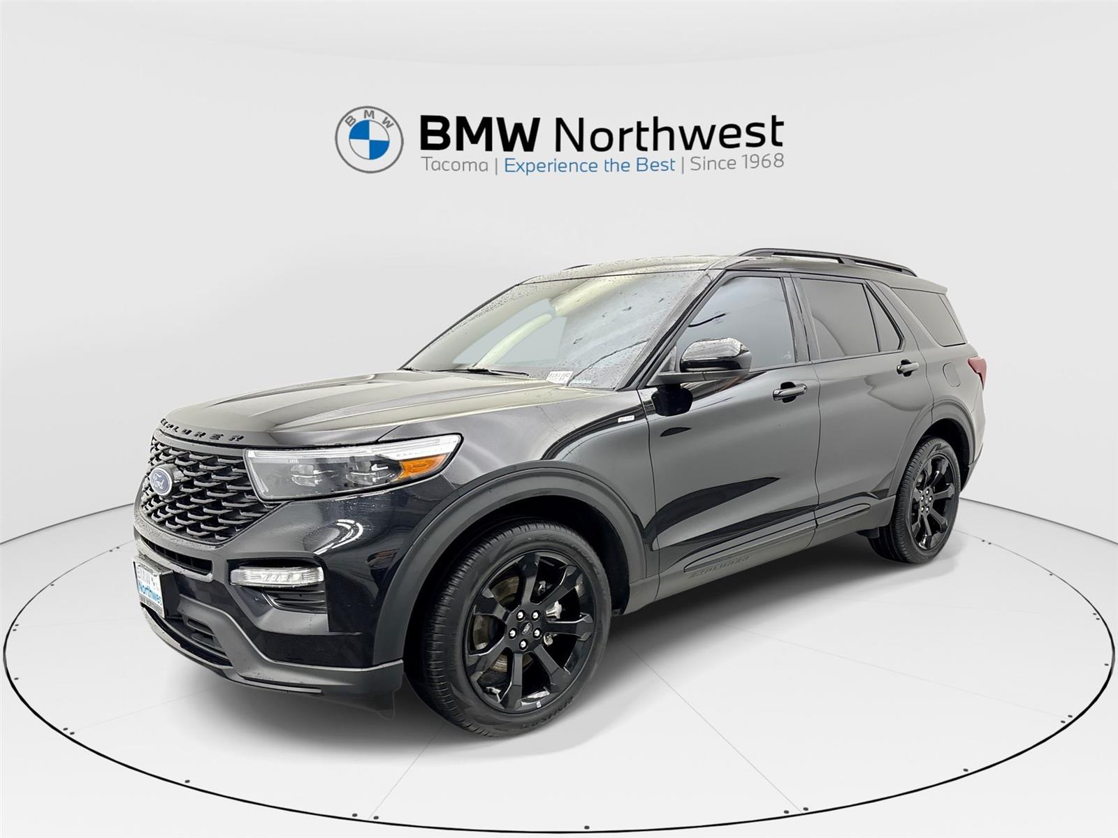 Agate Black Metallic 2024 Ford Explorer SUV / Crossover All-Wheel Drive Automatic