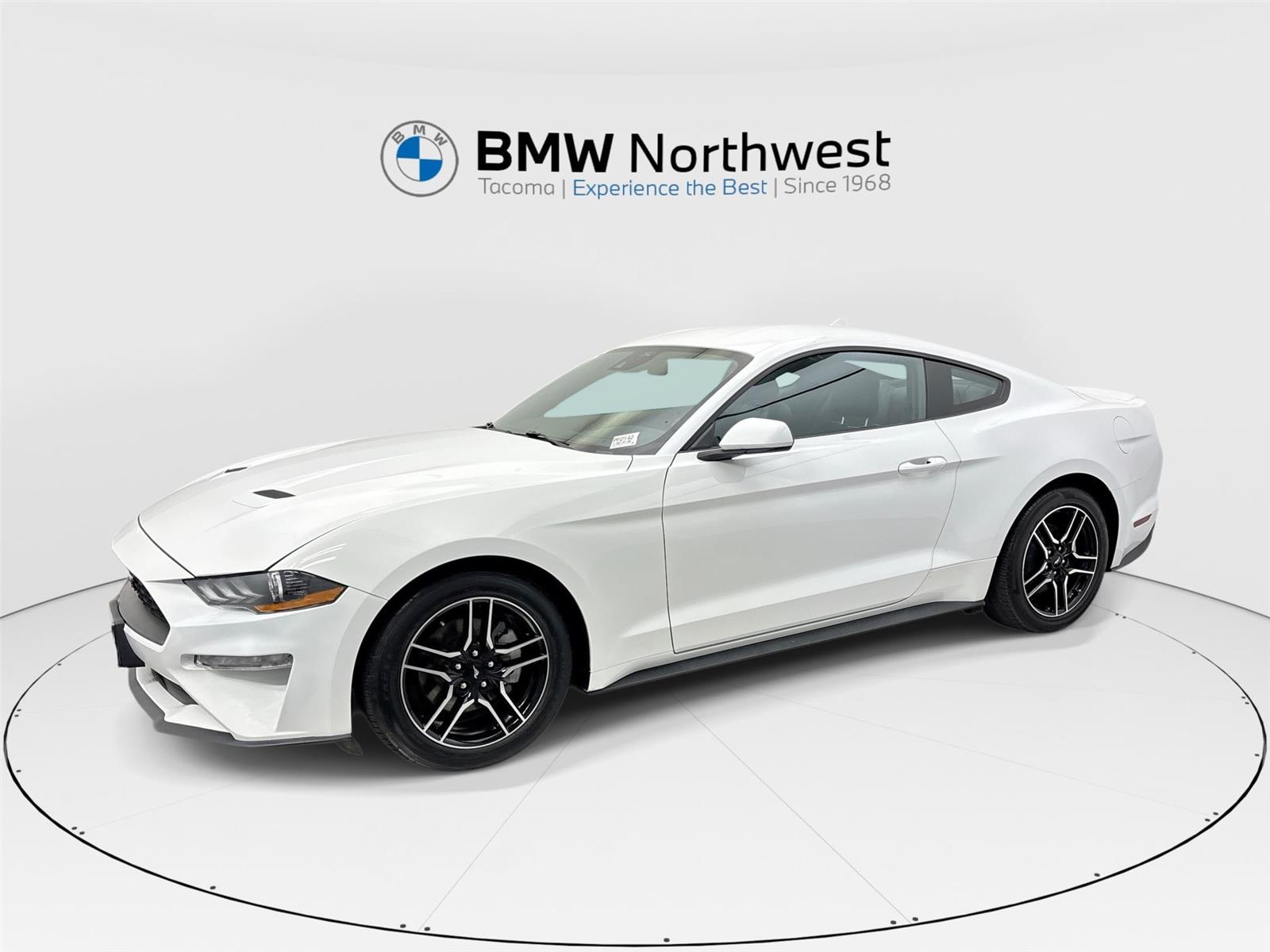 Oxford White 2023 Ford Mustang Coupe Rear-Wheel Drive Automatic