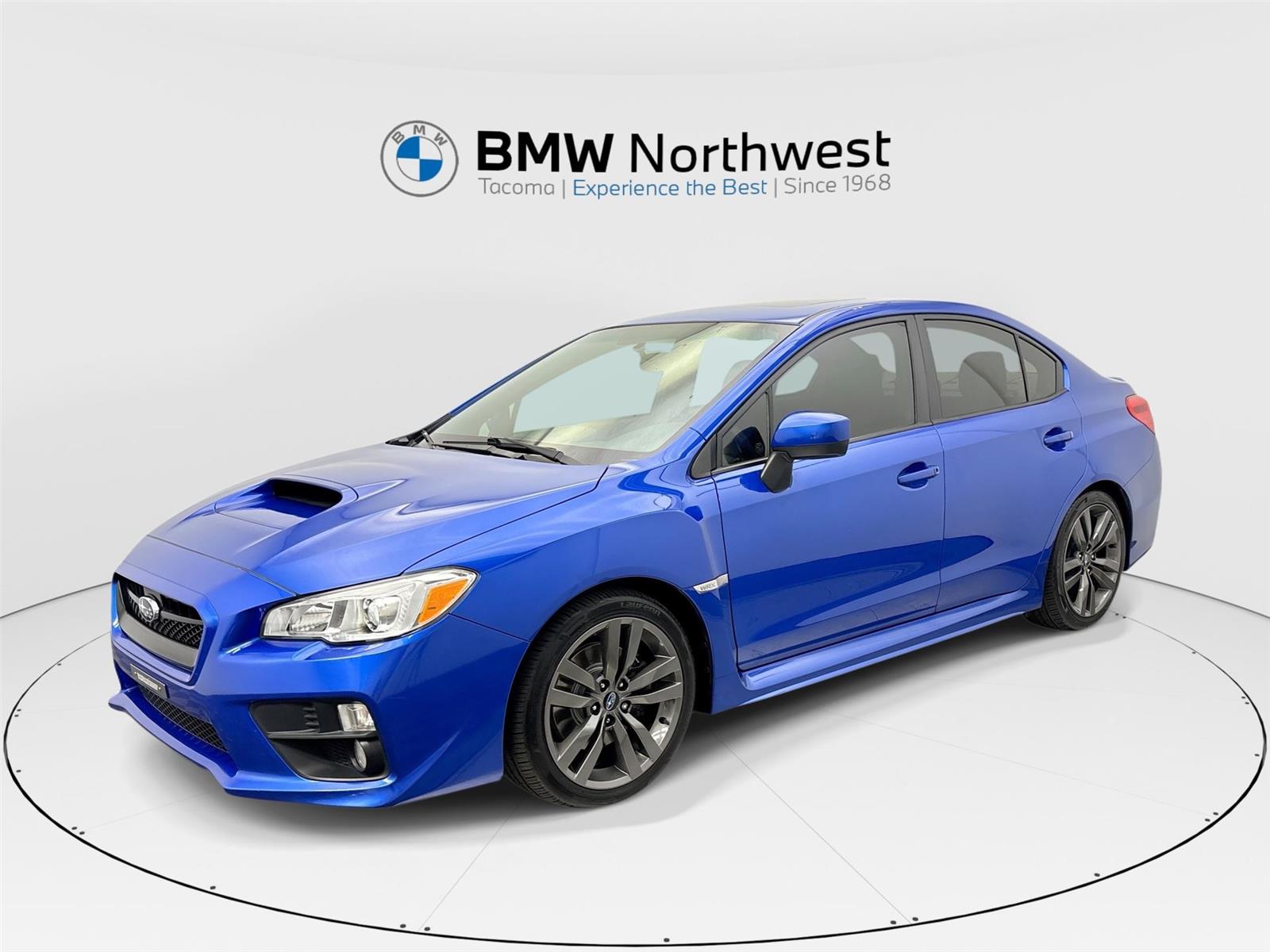 WR Blue Pearl 2016 Subaru WRX Sedan All-Wheel Drive 6-Speed Manual