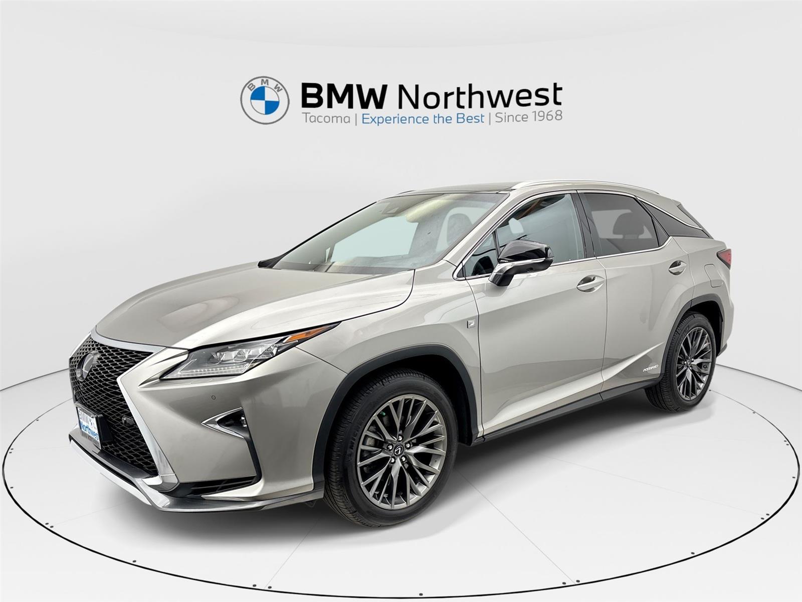 ATOMIC_SILVER 2019 Lexus RX Hybrid SUV / Crossover All-Wheel Drive Continuously Variable Transmission