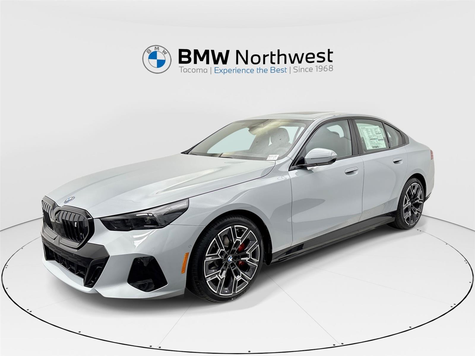 Gray (Brooklyn Grey Metallic) 2027 BMW i5 Sedan Rear-Wheel Drive 1-Speed Automatic