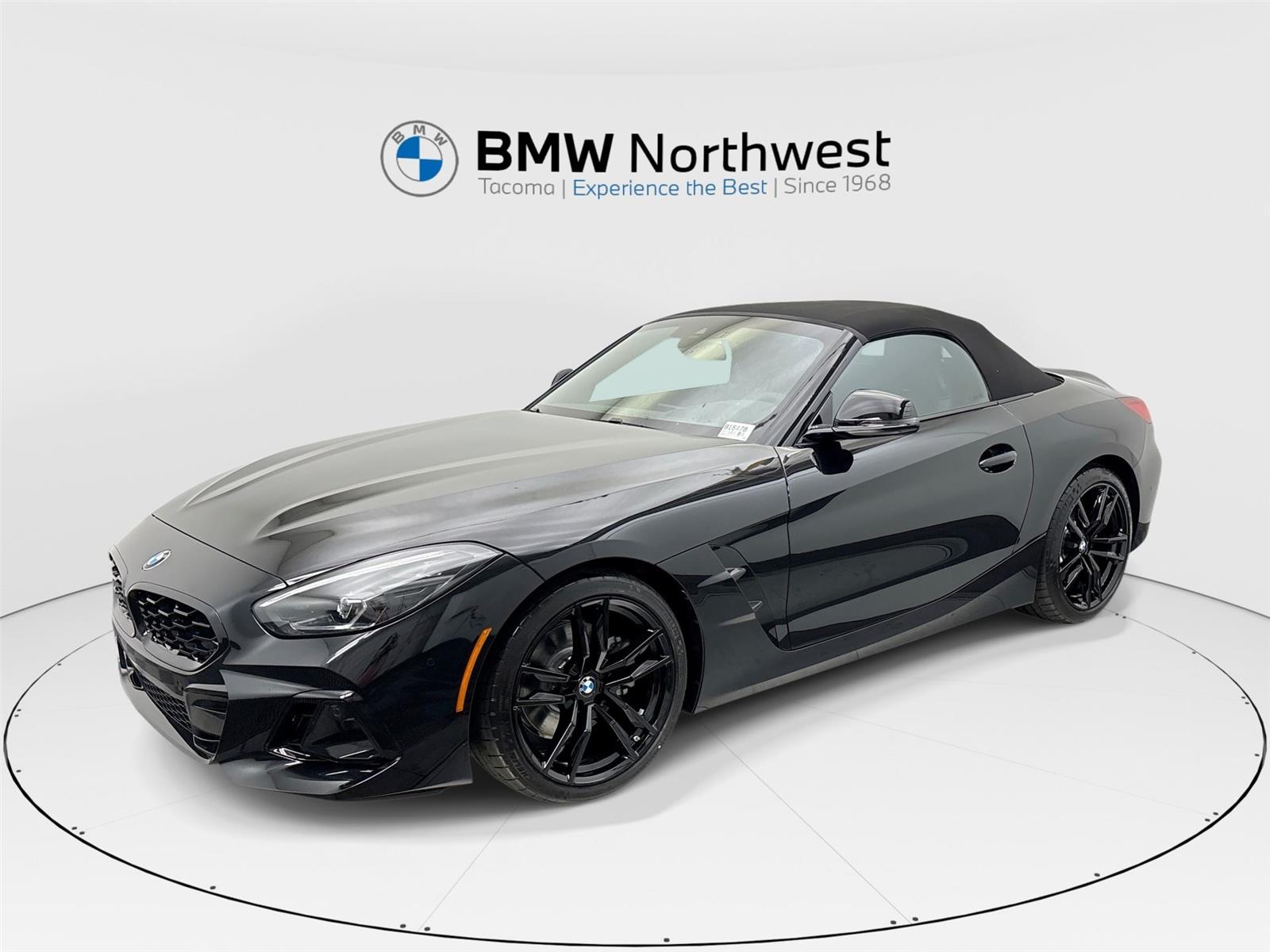 Black Sapphire Metallic 2026 BMW Z4 Convertible Rear-Wheel Drive 8-Speed Automatic
