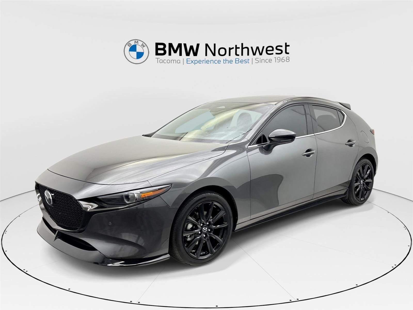 Machine Gray Metallic 2026 Mazda MAZDA3 Hatchback All-Wheel Drive 6-Speed Automatic