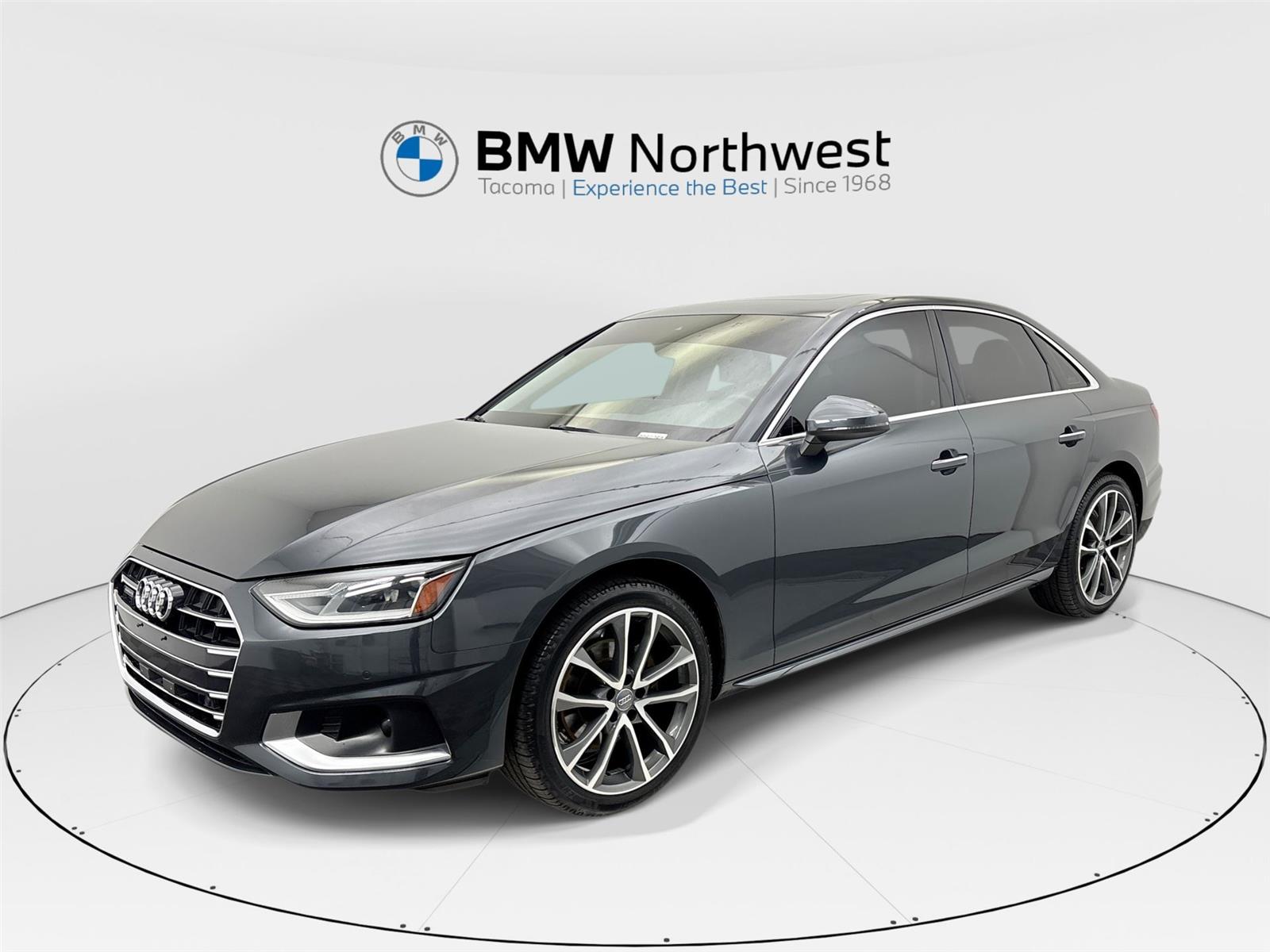 Manhattan Gray Metallic 2021 Audi A4 Sedan All-Wheel Drive 7-Speed Automatic