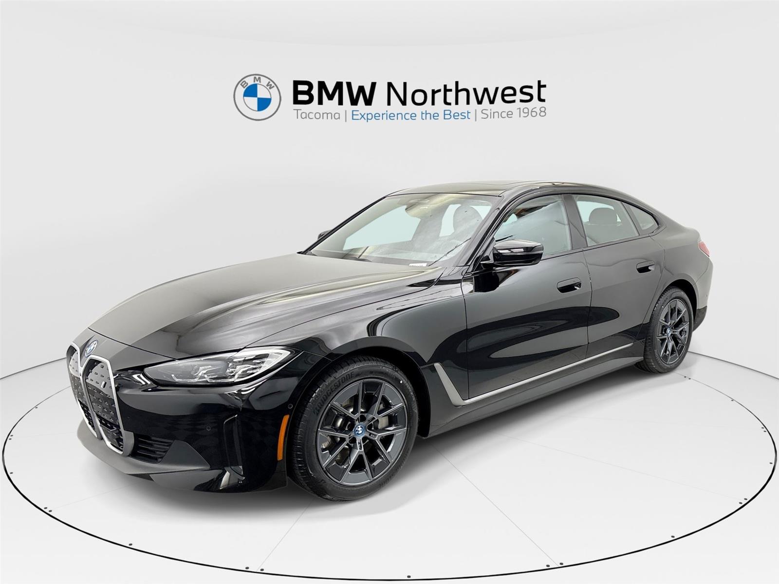 Jet Black 2023 BMW i4 Sedan Rear-Wheel Drive 1-Speed Automatic