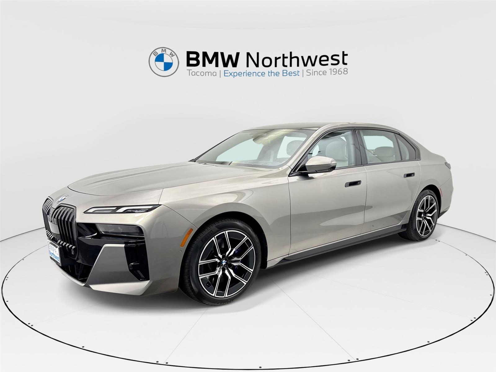 Gray (Oxide Grey Metallic) 2025 BMW 7 Series Sedan All-Wheel Drive 8-Speed Automatic