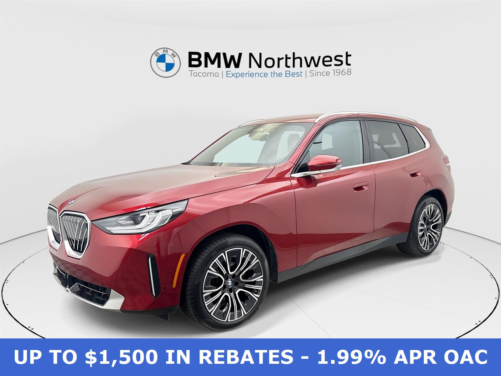 Vegas Red Metallic 2026 BMW X3 SUV / Crossover All-Wheel Drive 8-Speed Automatic