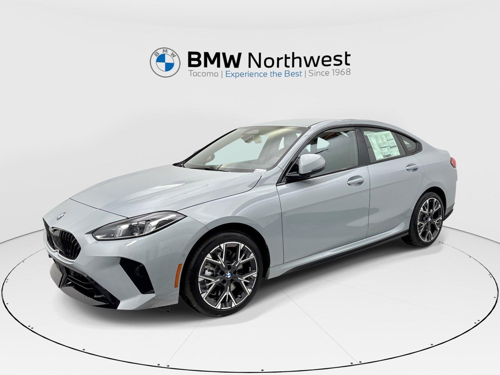 Gray (Brooklyn Grey Metallic) 2026 BMW 2 Series Sedan Front-Wheel Drive 7-Speed Automatic