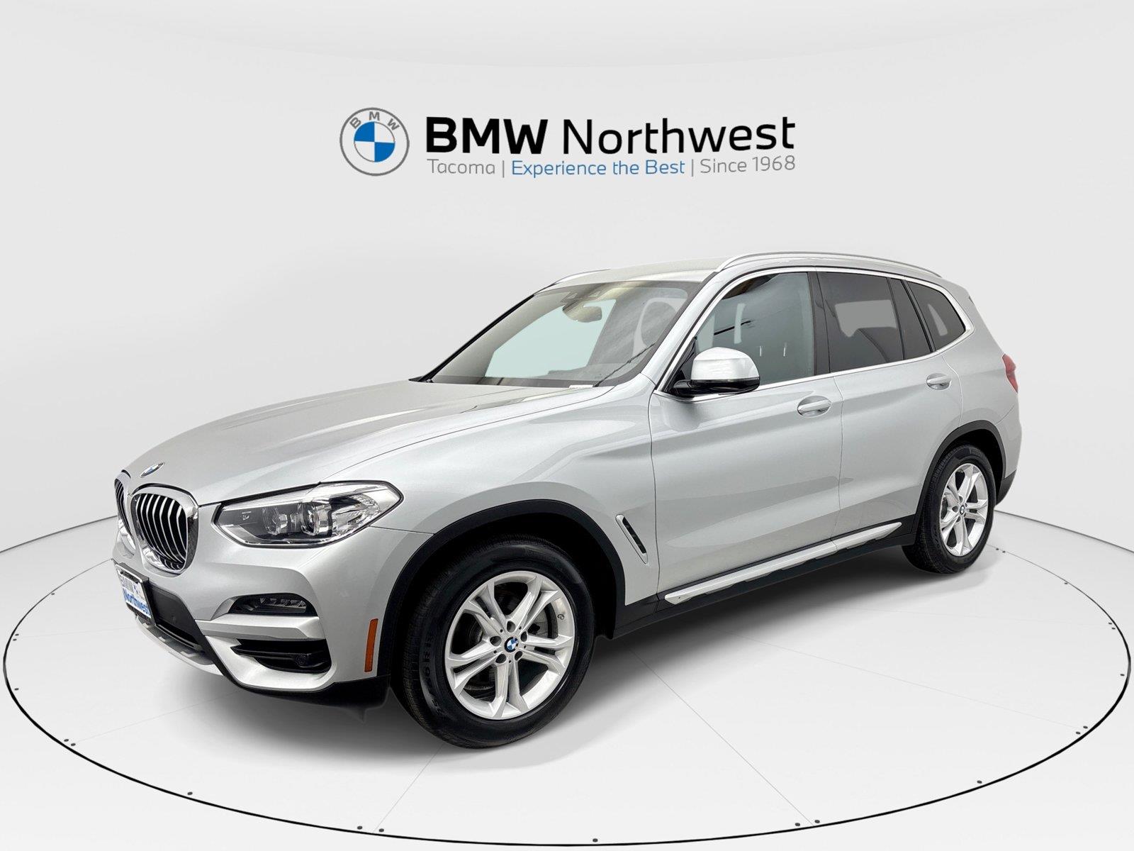 Glacier Silver Metallic 2020 BMW X3 SUV / Crossover All-Wheel Drive 8-Speed Automatic